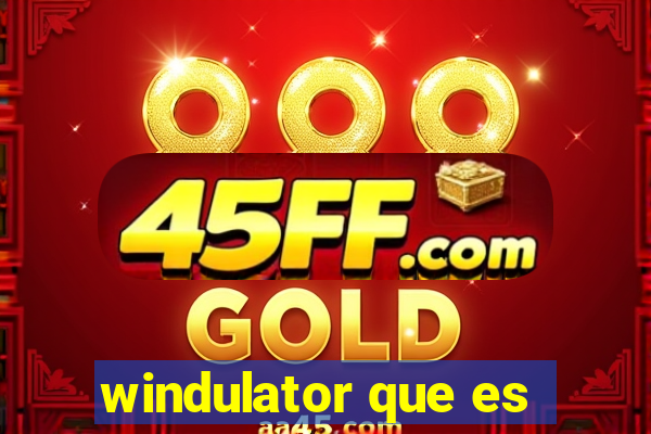 windulator que es